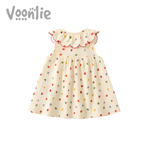 Fanli Girls Robe Summer 2025 Nouvelle robe de princesse pour enfants bébé