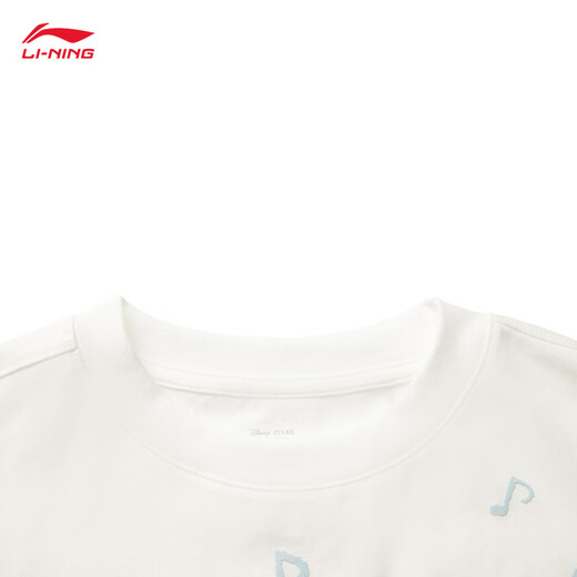 
Li Ning Toy Story Joint Series丨T-shirt Women's 2025 New Loose Short-Sleeve Cultural Shirt AHSV690 Milky White-1 M