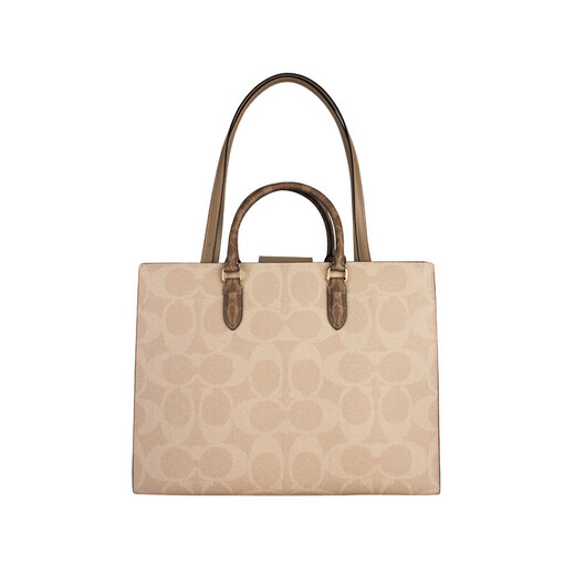 Coach Tasche Tasche Neue Maggie 36 Frauenhandtasche Klassische presbyterianische Umhängetasche Sandgelb Cy677 IMXI9 Länge 36,5 cm Breite 14 cm Höhe 28 cm