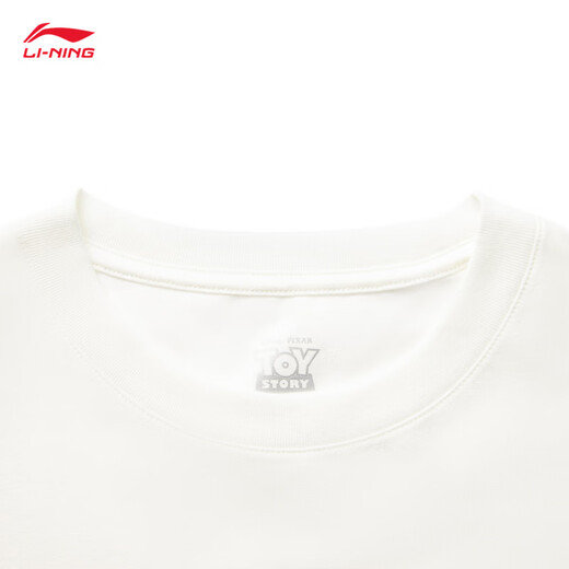 Li Ning Toy Story Jointly Branded Moisture-Wicking Ice-Sensing Short-Sleeved T-Shirt Men's Loose Sports Top AHSV687
