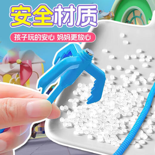 Yuanqi Children's Fun Egg Claw Toys Luminous Blue Spring Claw Glowing Machinery Grip Hook Party Game Peripheral Blind Box Toys [Lighting Style] Full Set of Four Packs