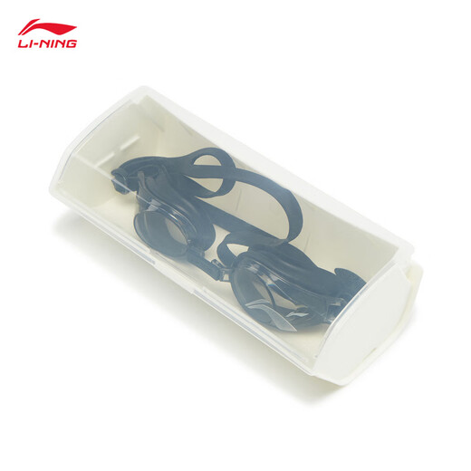 Li-Ning K swimming gear for girls, summer swimming series, sporting goods, swimming goggles, black-4F