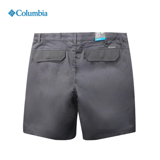 哥伦比亚（Columbia）25春夏新款户外五分裤男轻薄休闲短裤AE9793 AE9793-011黑灰色 38