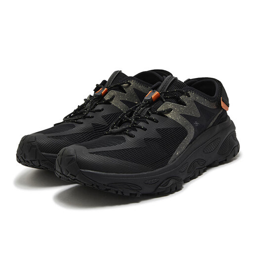 361 Grad Stream Tracing Schuhe Herren 2.0 Sandalen Herrenschuhe für sommerliche atmungsaktive Outdoor-Packungen ohne Schlupfwandercamping und watierende Sportschuhe Obsidian Schwarz/Rauch 42