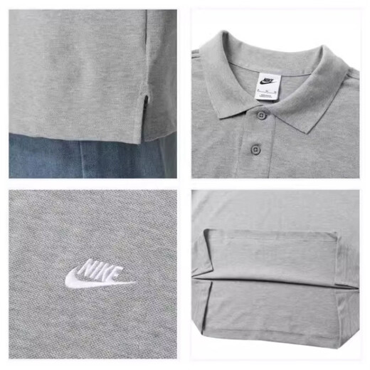 耐克（NIKE）Nike耐克男子运动上衣T恤夏季翻领纽扣针织短袖POLO衫FN3895-010 FN3895-063 M