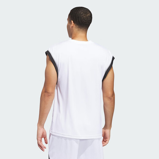 
Adidas quick-dry basketball sportswear 2025 summer men wear vest sleeveless vest JN4724 S