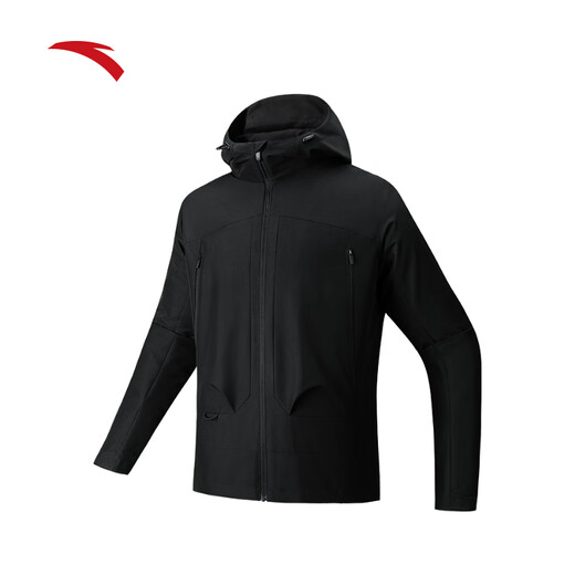 ANTA Zero Pressure Shell丨Woven Sportswear Jacket Men's Winter New Three-Proof Casual Jacket Commuting Top