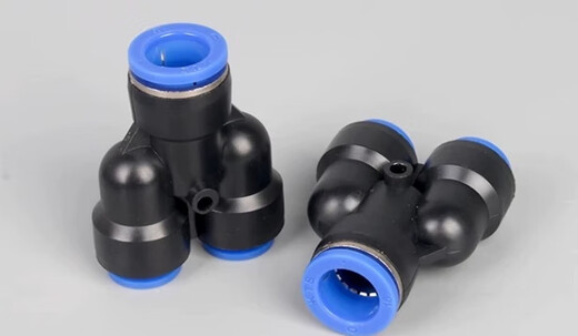 Zhuocheng pneumatic trachea plastic tee joint PY8