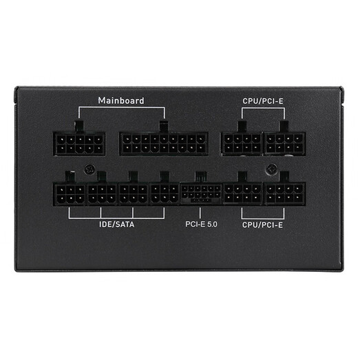 先马（SAMA）金牌系列 额定500W/650W/750W/850W 金牌认证ATX3全模组台式机电脑游戏电源 支持50显卡  黑钻1000 V3 黑色 金牌模组（ATX3.0）