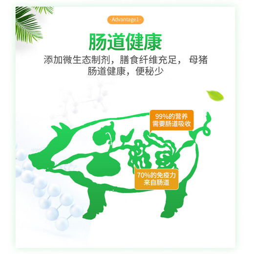 Changxiao New Hope Liuhe Changxiao 8% Pregnant Sow Compound Premixed Feed GY886 8% Pregnant Sow Feed (20kg)