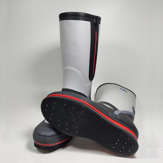 Lediji fishing shoes non-slip waterproof nail-soled fishing shoes for men's sea fishing and reef climbing boots with felt soles and high boots fishing supplies 951ji fishing shoes new cut felt soles 43