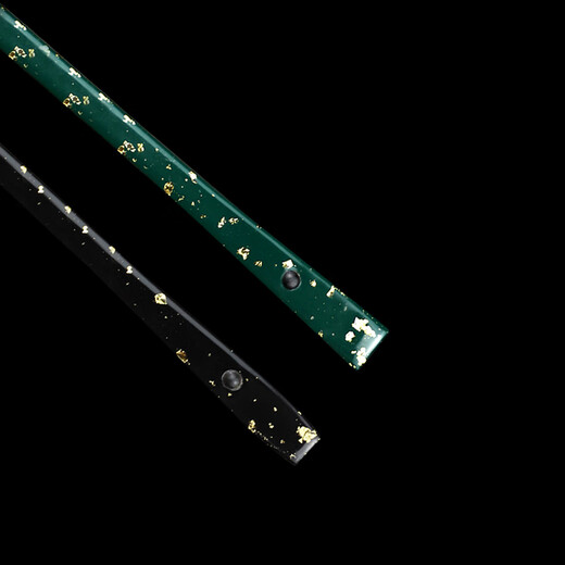 Zhewei Lacquer Gilded Высокий складной вентилятор 95-дюймовый вентилятор ручной работы вентилятора разбрызгивая золотая вентилятор рисовая бумага Restro SN3886 Грин-сагонгу белая форма головки вентилятора случайным образом