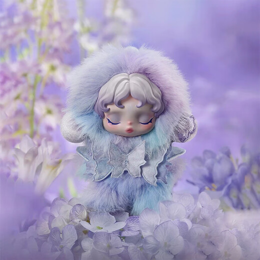 POP MART (POP MART) brand new authentic SKULLPANDA vinyl face plush pendant SP series blind box trendy toy gift 9 non-duplicate new plastic-sealed end box probability hidden