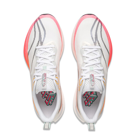 李宁（LI-NING）赤兔8PRO跑步鞋男2025年新款䨻轻弹科技竞速跑步鞋ARPV015 标准白/015-1【涂码取芯片】 42 (265mm)