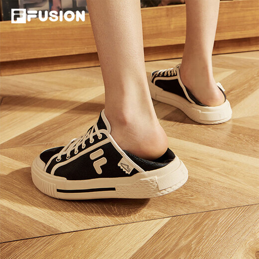 FILA FUSION斐乐官方潮牌帆布鞋女WALLRIDE DX女子潮流运动休闲鞋