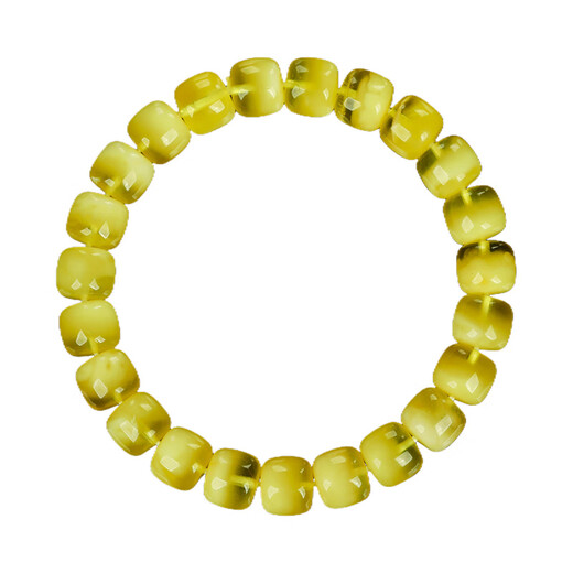 OUCERNY beeswax bracelet, collection of magic flower cornucopia, natural amber non-optimized abacus bucket bead bracelet, Russian material orphan, natural orphan, one item, one certificate, one shot, 14.60 grams