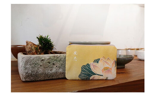 New short coin purse jewelry bag for men and women zipper coin bag card bag bracelet bracelet storage bag creative yellow Anren 8*12cm