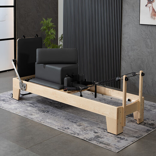 Maisheng Pilates large equipment core bed home five-piece elite full-track aluminum alloy Pilates bed North American white maple core bed export model