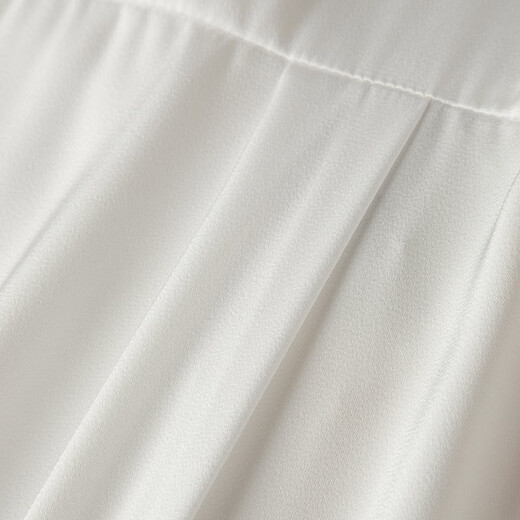 Late White New Product 2025 Autumn Style Elegant Shirt Fashion Lace Collar V-Neck Commuting Shirt Women White XL