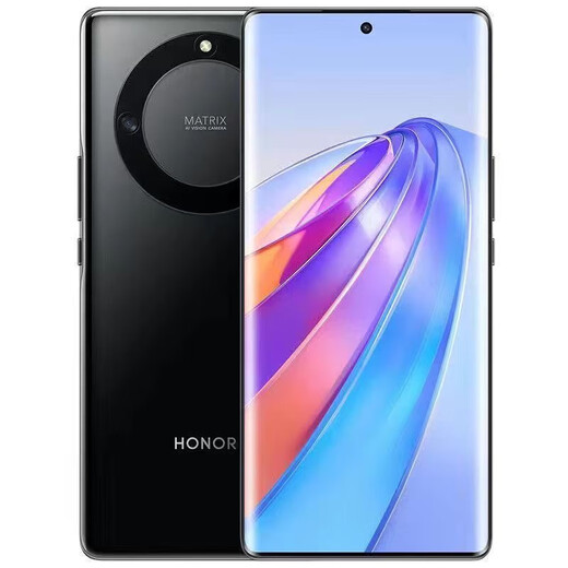 荣耀honor/荣耀 X40 全网通5G手机正品骁龙695曲面屏5000万拍照长续航 幻夜黑 12GB +256GB 5G全网通