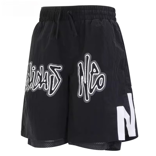 阿迪达斯 （adidas）男款夏季工装风宽松运动休闲梭织口袋短裤HC9737官方旗舰正品 IA6863黑青工装 L