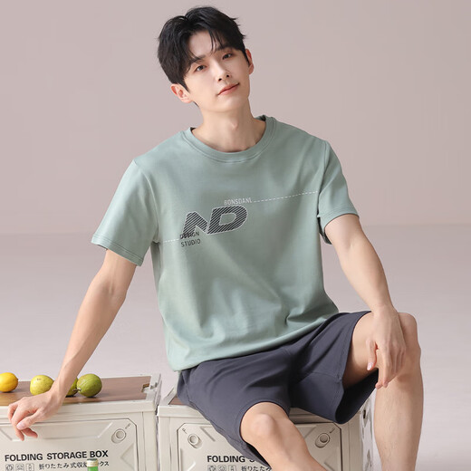 Septwolves Summer Pajamas Pajamas Shorts Shorts Shorts Hombres Comfort Confort Corriente al aire libre
