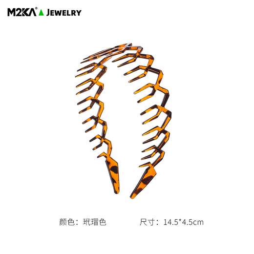 M2KA high-end headband for women who washes her face, does not tie her head, non-slip hairpin, sports hairband, short hair hair accessories, hairpin, crown headband