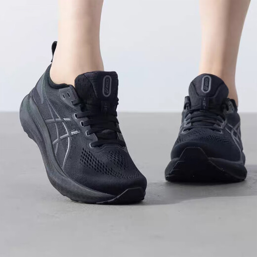 ASICS亚瑟士GEL-KAYANO31稳定支撑跑鞋 女鞋通勤跑步训练透气运动鞋 1012B671-001-黑武士-D宽楦 39 鞋码偏小,请买大半码