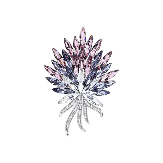 Oppenheim benheart Zi Ling brooch, high-end, exquisite and light luxury brooch accessories, exquisite gifts for men and women, brooch-Zi Ling Condensing Purple