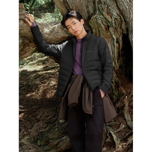 BOSIDENG goose down new outdoor foldable waterproof breathable fishing liner three-in-one assault clothes for men calcium earth brown 7C72 S 165_88A