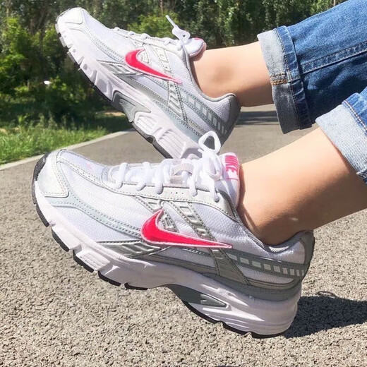 NIKE女鞋INITIATOR运动鞋缓震复古老爹鞋休闲跑步鞋394053 DR9761-101 黑白 36  支持鉴定