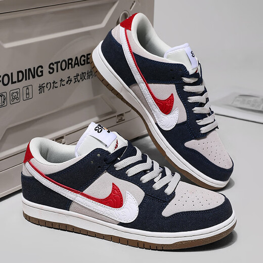 Putian AJ New Mens Shoes Dunk Low Top Sports and Casual Board Shoes Sulty Студенты мужчины и женские модные туфли модные пары 1699 Все белые 36