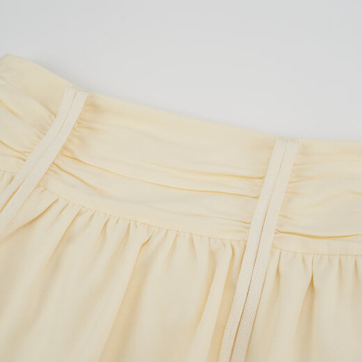 RE VAN Rui Fan new product designer interesting beige T-shirt short skirt suit RL32403518 beige S /36