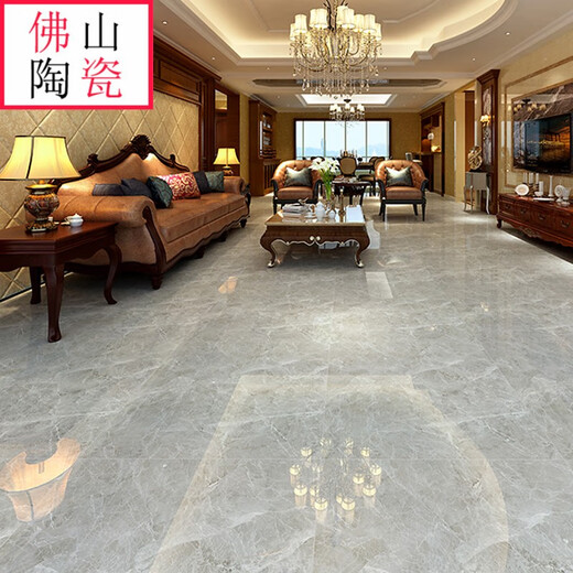 800x800 Floor Tiles Gray Full-body Marble Ceramic Tiles Anti-slip and Wear-resistant Floor Tiles Full-ceramic Wall Tiles 9922 Full-body Marble 800*800