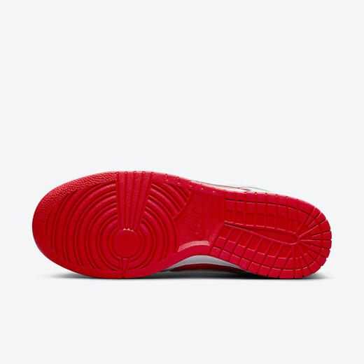 Nike (Nike) [trendy] Herrenschuhe Dunk Low Retro Low Top Reversing White und Rot-Slip, Wear-Resistant Lightweight Casual Board Schuhe DD1391-600 40