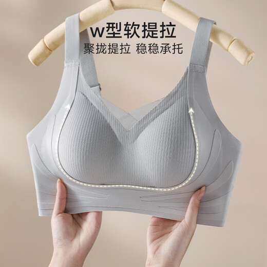 都市丽人粉底液内衣夏季薄款女士内衣女生无钢圈文胸女小胸聚拢不空杯胸罩