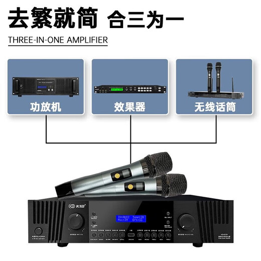 JBLKEM3100LE Heimkino-KTV-Audioset, Heim-Karaoke-Maschine, All-in-One-Karaoke-Box, komplette Ausstattung, 10-Zoll-Profi-Lautsprecher, 2 Lautsprecher, 10-Zoll-Entertainment-Modell 2.1