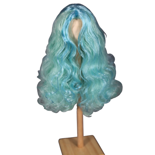 Debisheng doll silicone wig cover DF dream fairy tale brain-opening version 60 cm 3-point baby exclusive S style 280/6227+4006 no bangs suitable for brain-opening version 60CM/3-point baby