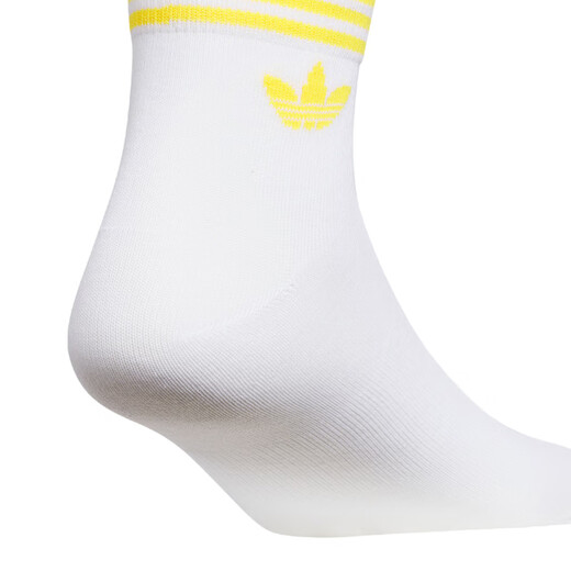 阿迪达斯（adidas）三叶草女子夏季运动袜休闲袜袜子三双装KA9277 KA9277 S