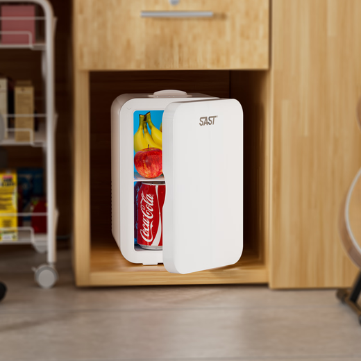 Xianke Mini Refrigerator Mini Refrigerated Refrigerator Car Home Dormitory Breast Milk Office Student Small Freezer Jazz White Standard Model Home PD-8L