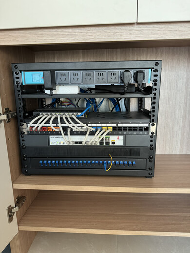 19-inch 5U6U home desktop open rack home monitoring network cabinet simple rack audio bracket 4U-depth 250mm-DIY parts delivery