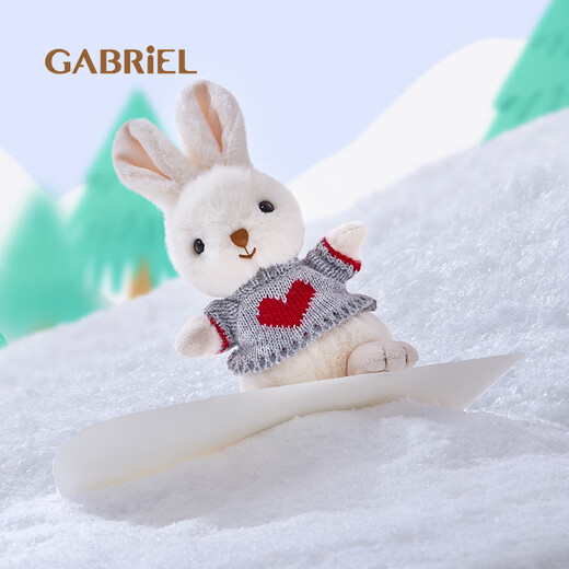 
Gabriel Domi rabbit plush doll comfort doll doll toy birthday gift for girlfriend W3524_Domi_25cm