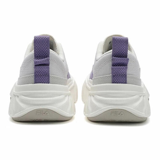 斐乐（FILA）Fosso休闲百搭简约低帮帆布鞋女款紫灰色 淡灰紫/晚霞紫 39