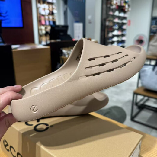 
ECCO slippers summer men and women same style open toe hole shoes fashion casual sports and casual sandals 524114 524114/11981 pink-same style 36