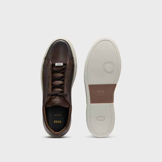 Hugo Boss Black Gary Invisible Spitzenleder -Sneaker 50546855_205 41