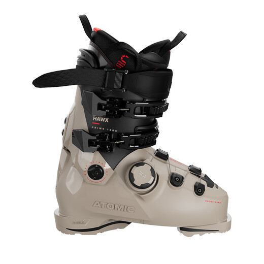 ATOMIC阿托米克双板雪鞋2526新品常规鞋楦滑雪鞋Hawx Prime 130 BOA 硬度130*专业*水泥色*常规鞋楦 26.5 (305mm) 运动鞋码40.5-41
