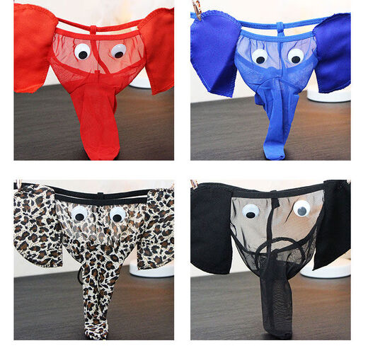 Sexy underwear, real leaking sexy underwear for men, hot and pure hairy double butt men's underwear, sexy transparent thong underwear, pink women's pearl underwear