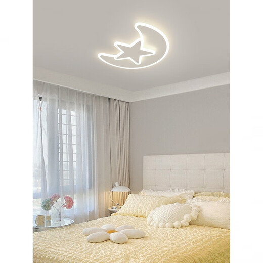 Mulinsen Iluminación Mulinsen La misma lámpara de sala de estar Luce de techo LEACHING LATINUA DE ESPECTURO COMPLETO Lámpara de techo LED ZC1048 Triángulo blanco y negro de 46 cm sin poste