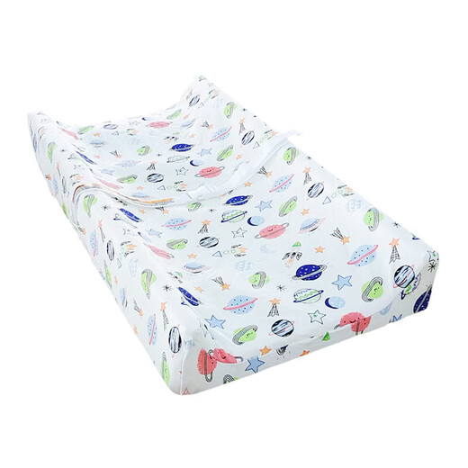 Shantoulin Village Windelwechsel Tisch Neugeborenes Baby Baby Baden Organizieren Operationstisch Baby Touch Massage Tischpflegepolster wasserdicht 92000b weiße Windelpolster (80*40*9cm+ Weiß