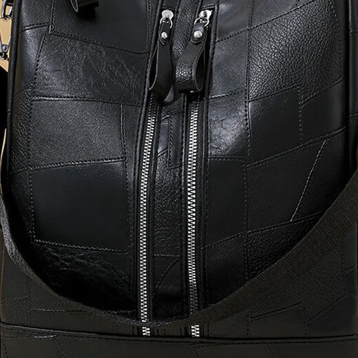 Retro-Rucksack für Frauen Pendlertasche Mode Casual Outing große Kapazität Schoolbag-Reisen Vielseitiger Rucksack NN-7137# Schwarz